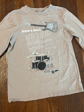 GAP kids XXL 14-16 long sleeve rock tee
